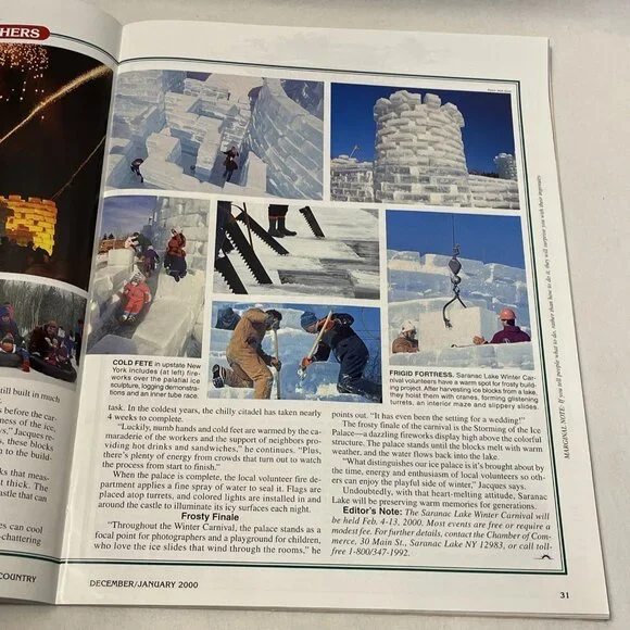 Country Mag. Dec. Jan. 2000 Vol 13 No. 6 For Those Who Live Or Long For Country - Picture 8 of 9